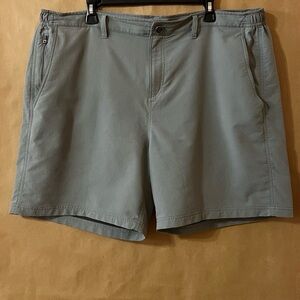 Free Fly | Men's Utility Shorts 7" Hybrid Performance Fishing Grey Size 3XL